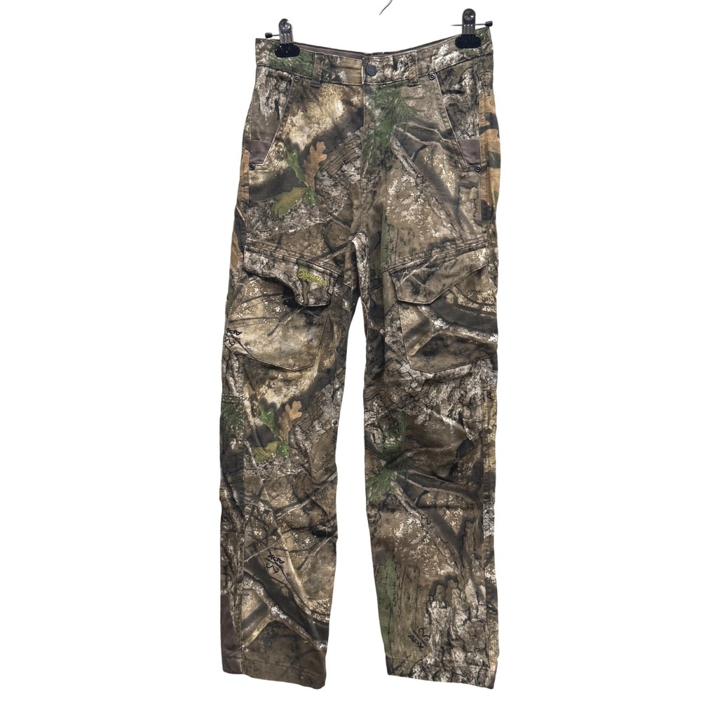 Magellan Outdoors Hunting Cargo Pants Camo Youth Large Kids Realistic Camouflage